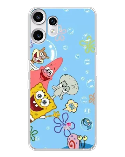 Чехол для Nothing CMF Phone 2 Pro с картинкой «Веселые пузырьки»