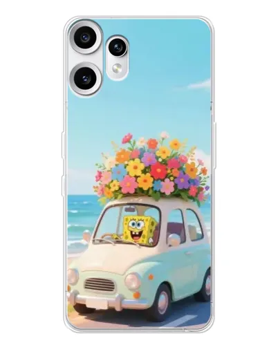 Чехол для Nothing CMF Phone 2 Pro с картинкой «Автомобильное путешествие»