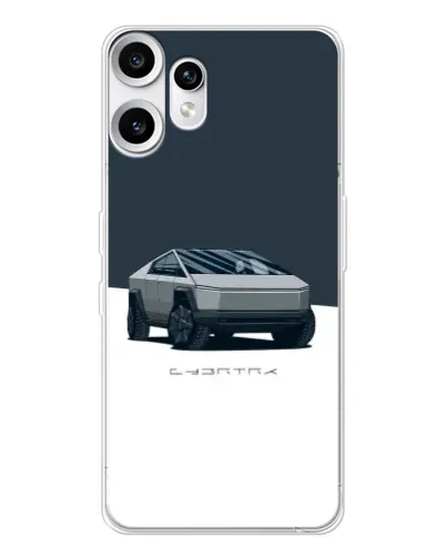 Чохол для Nothing CMF Phone 2 Pro з картинкою «Сріблястий Cybertruck Tesla» Чохол для Nothing CMF Phone 2 Pro з картинкою «Сріблястий Cybertruck Tesla»