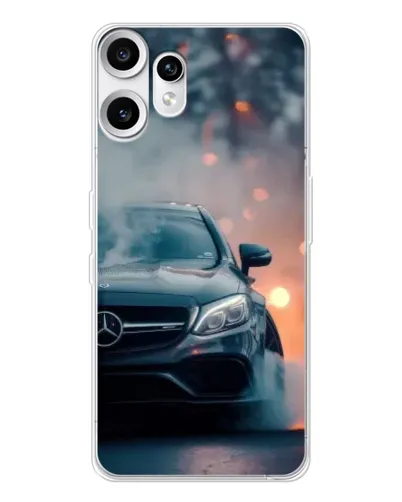 Чохол для Nothing CMF Phone 2 Pro з картинкою «Mercedes — нічне місто» Чохол для Nothing CMF Phone 2 Pro з картинкою «Mercedes — нічне місто»