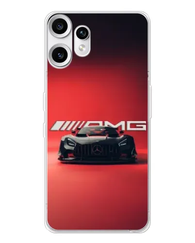 Чохол для Nothing CMF Phone 2 Pro з картинкою «Mercedes AMG — червона лінія» Чохол для Nothing CMF Phone 2 Pro з картинкою «Mercedes AMG — червона лінія»