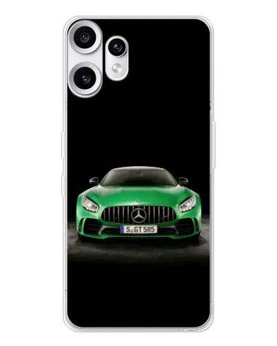 Чохол для Nothing CMF Phone 2 Pro з картинкою «Mercedes — неоновий лого» Чохол для Nothing CMF Phone 2 Pro з картинкою «Mercedes — неоновий лого»