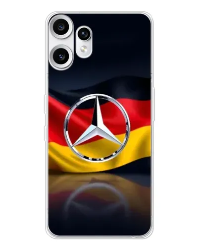 Чохол для Nothing CMF Phone 2 Pro з картинкою «Mercedes — прапор Німеччини» Чохол для Nothing CMF Phone 2 Pro з картинкою «Mercedes — прапор Німеччини»