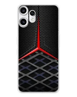 Чехол для Nothing CMF Phone 2 Pro с картинкой «Mercedes Carbon Grid»