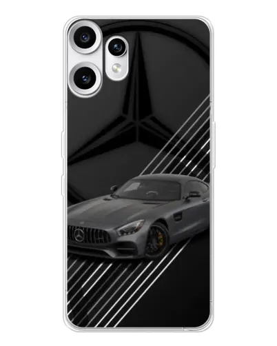 Чохол для Nothing CMF Phone 2 Pro з картинкою «Mercedes AMG — графіка» Чохол для Nothing CMF Phone 2 Pro з картинкою «Mercedes AMG — графіка»