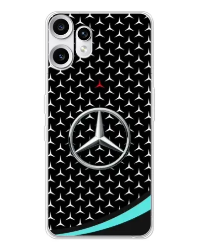 Чохол для Nothing CMF Phone 2 Pro з картинкою «Mercedes — бірюзовий акцент» Чохол для Nothing CMF Phone 2 Pro з картинкою «Mercedes — бірюзовий акцент»