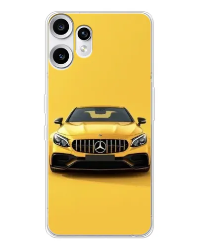 Чохол для Nothing CMF Phone 2 Pro з картинкою «Жовтий Mercedes GT» Чохол для Nothing CMF Phone 2 Pro з картинкою «Жовтий Mercedes GT»