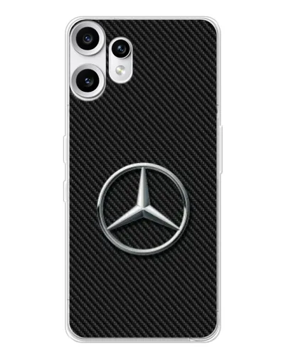 Чехол для Nothing CMF Phone 2 Pro с картинкой «Карбоновый Mercedes стиль» Чехол для Nothing CMF Phone 2 Pro с картинкой «Карбоновый Mercedes стиль»