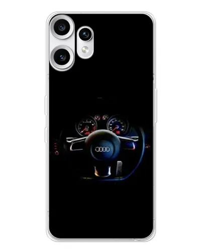Чехол для Nothing CMF Phone 2 Pro с картинкой «Салон Audi — руль» Чехол для Nothing CMF Phone 2 Pro с картинкой «Салон Audi — руль»