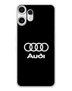 Чехол для Nothing CMF Phone 2 Pro с картинкой «Классическое лого Audi»