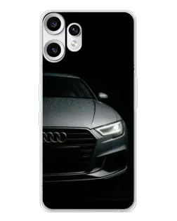 Чехол для Nothing CMF Phone 2 Pro с картинкой «Audi — детализация кузова»
