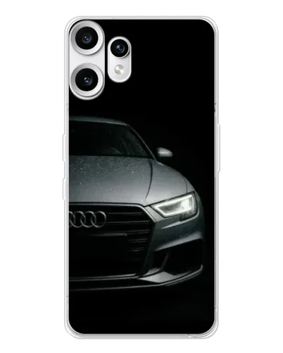 Чехол для Nothing CMF Phone 2 Pro с картинкой «Audi — детализация кузова» Чехол для Nothing CMF Phone 2 Pro с картинкой «Audi — детализация кузова»