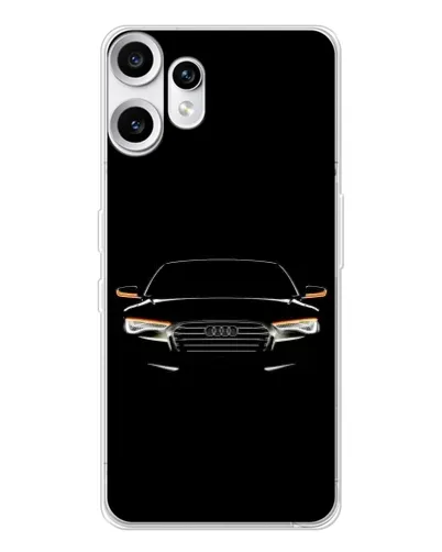 Чехол для Nothing CMF Phone 2 Pro с картинкой «Audi — ночной контур» Чехол для Nothing CMF Phone 2 Pro с картинкой «Audi — ночной контур»