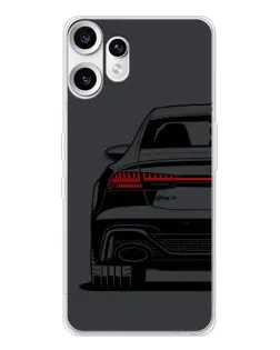 Чехол для Nothing CMF Phone 2 Pro с картинкой «Задняя часть Audi — арт»