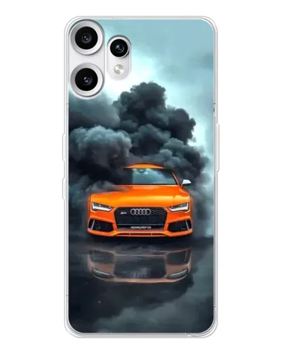 Чехол для Nothing CMF Phone 2 Pro с картинкой «Audi в облаках дыма» Чехол для Nothing CMF Phone 2 Pro с картинкой «Audi в облаках дыма»