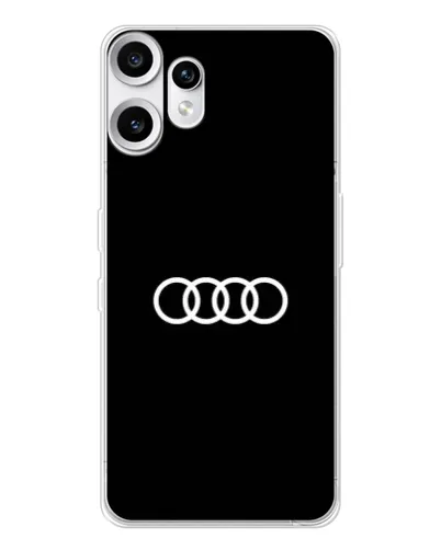 Чехол для Nothing CMF Phone 2 Pro с картинкой «Audi White Logo» Чехол для Nothing CMF Phone 2 Pro с картинкой «Audi White Logo»