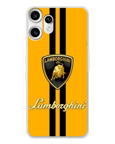 Чехол для Nothing CMF Phone 2 Pro с картинкой «Lamborghini Stripe желтый» Чехол для Nothing CMF Phone 2 Pro с картинкой «Lamborghini Stripe желтый»