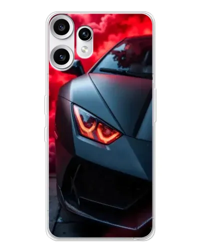Чехол для Nothing CMF Phone 2 Pro с картинкой «Lamborghini красное сияние» Чехол для Nothing CMF Phone 2 Pro с картинкой «Lamborghini красное сияние»