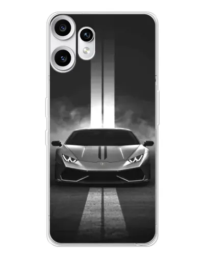 Чехол для Nothing CMF Phone 2 Pro с картинкой «Lamborghini симметрия дорог» Чехол для Nothing CMF Phone 2 Pro с картинкой «Lamborghini симметрия дорог»