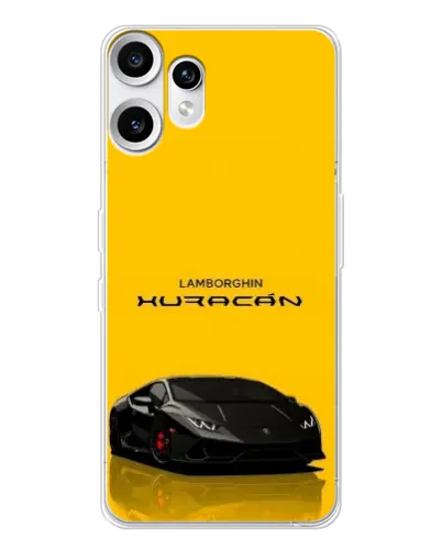 Чехол для Nothing CMF Phone 2 Pro с картинкой «Lamborghini Huracan черный» Чехол для Nothing CMF Phone 2 Pro с картинкой «Lamborghini Huracan черный»