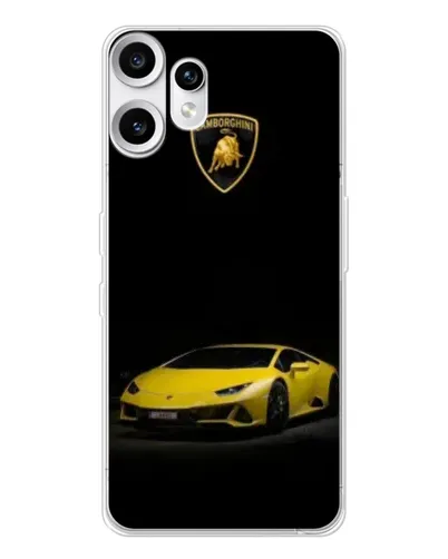 Чехол для Nothing CMF Phone 2 Pro с картинкой «Lamborghini желтый акцент» Чехол для Nothing CMF Phone 2 Pro с картинкой «Lamborghini желтый акцент»