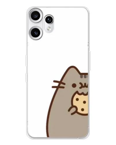 Чехол для Nothing CMF Phone 2 Pro с картинкой «Пушин с печеньем» Чехол для Nothing CMF Phone 2 Pro с картинкой «Пушин с печеньем»