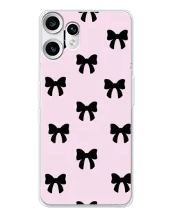 Чохол для Nothing CMF Phone 2 Pro з картинкою «Чорні банти Coquette» Чохол для Nothing CMF Phone 2 Pro з картинкою «Чорні банти Coquette»
