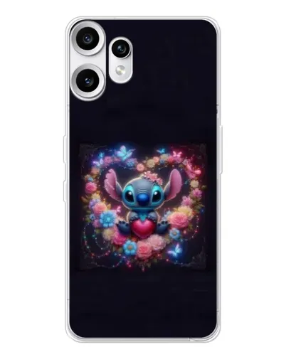 Чохол для Nothing CMF Phone 2 Pro з картинкою «Stitch у квітах» Чохол для Nothing CMF Phone 2 Pro з картинкою «Stitch у квітах»
