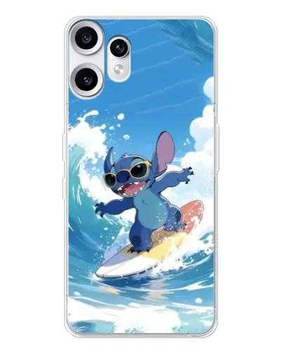 Чохол для Nothing CMF Phone 2 Pro з картинкою «Стіч на хвилі» Чохол для Nothing CMF Phone 2 Pro з картинкою «Стіч на хвилі»