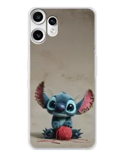 Чохол для Nothing CMF Phone 2 Pro з картинкою «Стіч на чоричневому фоні»