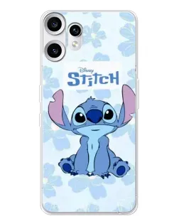 Чохол для Nothing CMF Phone 2 Pro з картинкою «Stitch серед квітів»
