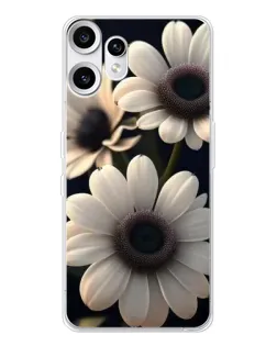 Чехол для Nothing CMF Phone 2 Pro с картинкой «Белые маргаритки макро» Чехол для Nothing CMF Phone 2 Pro с картинкой «Белые маргаритки макро»