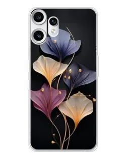Чехол для Nothing CMF Phone 2 Pro с картинкой «Лиловые цветы грации» Чехол для Nothing CMF Phone 2 Pro с картинкой «Лиловые цветы грации»