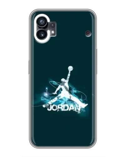 Чехол для Nothing Phone 1 с картинкой «Jordan Blue Fire» Чехол для Nothing Phone 1 с картинкой «Jordan Blue Fire»