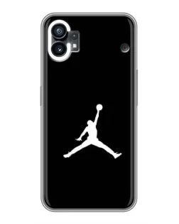 Чехол для Nothing Phone 1 с картинкой «Jordan Silhouette»