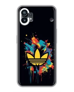 Чехол для Nothing Phone 1 с картинкой «Adidas Splash»