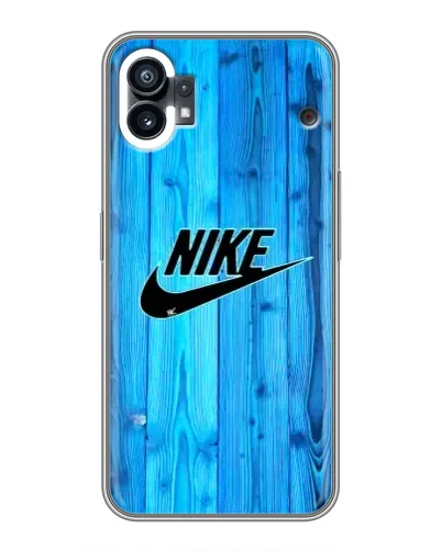 Чехол для Nothing Phone 1 с картинкой «Голубое дерево Nike»