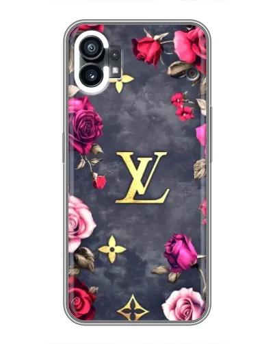 Чехол для Nothing Phone 1 с картинкой «Цветочный Louis Vuitton» Чехол для Nothing Phone 1 с картинкой «Цветочный Louis Vuitton»