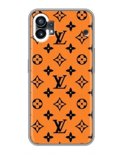 Чехол для Nothing Phone 1 с картинкой «Оранжевый стиль LV» Чехол для Nothing Phone 1 с картинкой «Оранжевый стиль LV»
