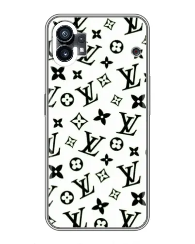 Чехол для Nothing Phone 1 с картинкой «Монохромный хаос LV» Чехол для Nothing Phone 1 с картинкой «Монохромный хаос LV»