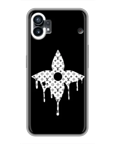 Чехол для Nothing Phone 1 с картинкой «Цветочная монограмма» Чехол для Nothing Phone 1 с картинкой «Цветочная монограмма»