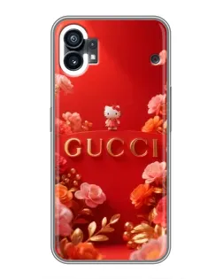 Чехол для Nothing Phone 1 с картинкой «Gucci — золотой сад»
