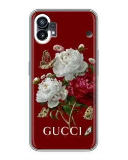 Чехол для Nothing Phone 1 с картинкой «Gucci —  сад»