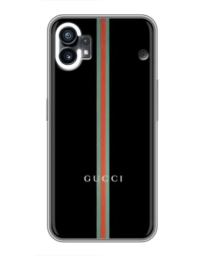 Чехол для Nothing Phone 1 с картинкой «Gucci — строгая линия» Чехол для Nothing Phone 1 с картинкой «Gucci — строгая линия»