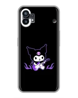 Чехол для Nothing Phone 1 с картинкой «Электрическая Kuromi»
