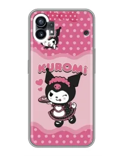 Чехол для Nothing Phone 1 с картинкой «Розовая Куроми»