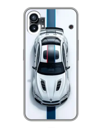 Чехол для Nothing Phone 1 с картинкой «Вид сверху — BMW M» Чехол для Nothing Phone 1 с картинкой «Вид сверху — BMW M»