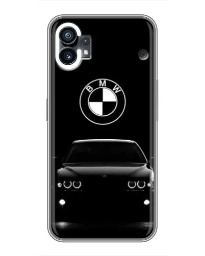 Чехол для Nothing Phone 1 с картинкой «BMW — взгляд из темноты» Чехол для Nothing Phone 1 с картинкой «BMW — взгляд из темноты»