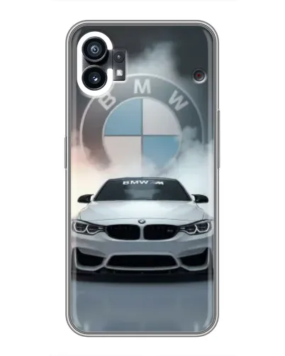 Чехол для Nothing Phone 1 с картинкой «BMW в белом дыму» Чехол для Nothing Phone 1 с картинкой «BMW в белом дыму»
