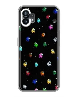 Чохол для Nothing Phone 1 з картинкою «Екіпаж Among Us» Чохол для Nothing Phone 1 з картинкою «Екіпаж Among Us»